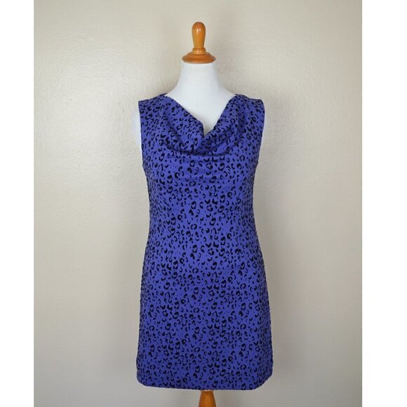 Tyler Boe Dresses & Skirts - Tyler Boe Leopard Velvet Flocked Dress M